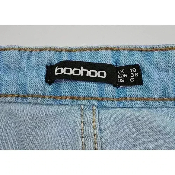 Boohoo Women's Size 6 Wide Leg Jeans - Picture 5 of 10